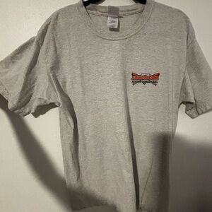 Grey vintage 2004 Alaska State Baseball Championship T-shirt baseball
